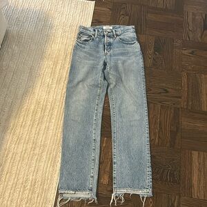 Moussy straight leg jeans